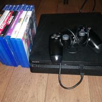 Ps4 slim con giochi