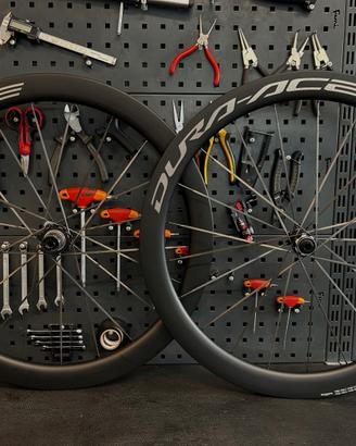 Ruote Shimano Dura-ace R9370 C50 disc tlr