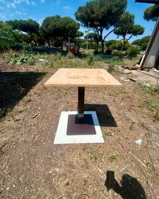 tavoli gamba centrale 65x65