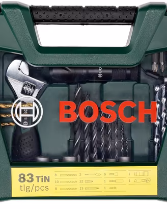 Bosch Set da 83 Pezzi di Punte e Bit V-Line