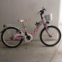 Bicicletta ruote 20 pollici bambina