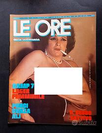 LE ORE N. 79 1977 GAY TWINKS NAZI PORN SANDRA MILO