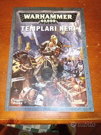 Warhammer 40000 templari neri libro game 