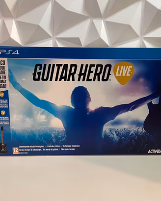 Guitar Hero Live PS4 completo chitarra ricevitore
