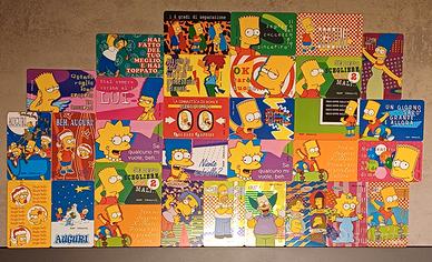 Lotto Card Vintage The Simpson 1999