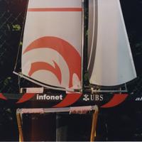 modellismo barca a vela carbonio