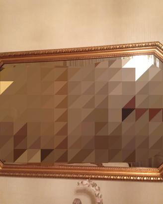 Specchiera in oro