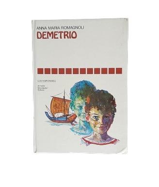 Romanzo "Demetrio", Romagnoli, illustrato,  rigido