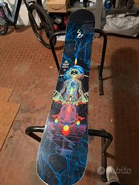 tavola snowboard travis race - lib tech 161