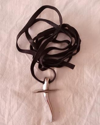 collana Breil con ciondolo a croce 