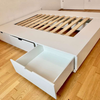Letto Ikea Nordli con cassetti 140x200 Smontato