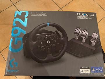 LOGITECH G923 ps4/ps5/pc +pedaliera