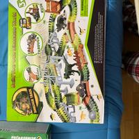 Dinosaur track toys