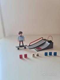 PLAYMOBIL 9094 - Skater con Rampa