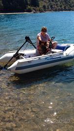 Piccolo Tender con Fuoribordo elettrico