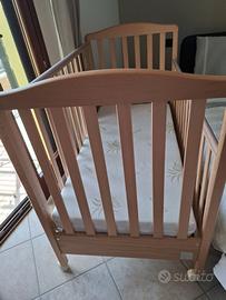 Lettino Italbaby Flash, materasso Aloe, coprimater