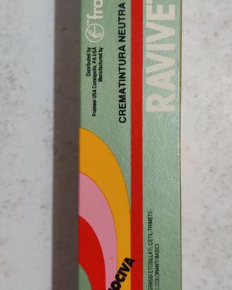 Raro per collezionisti Vintage Tinta Capelli 1985