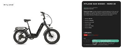 Bici elettrica MYLAND san Diego
