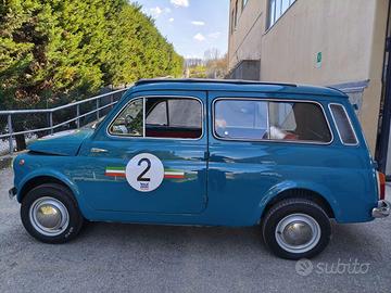 Fiat 500 Giardiniera Autobianchi blu