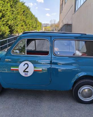 Fiat 500 Giardiniera Autobianchi blu