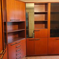 Parete attrezzata vintage anni 60/70 – 4 moduli da