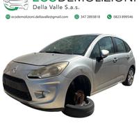 RICAMBI CITROEN C3 2010 1.4 BENZINA 70KW