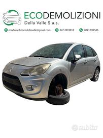 RICAMBI CITROEN C3 2010 1.4 BENZINA 70KW