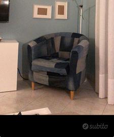 Poltrona ikea jeans