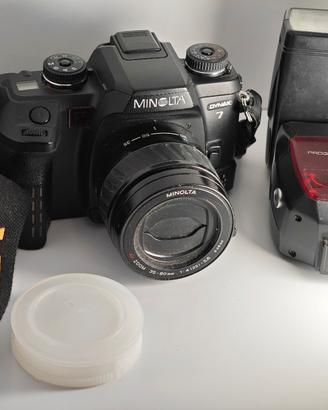 Minolta Dynax 7 + 35-80mm + Flash 5400 HS