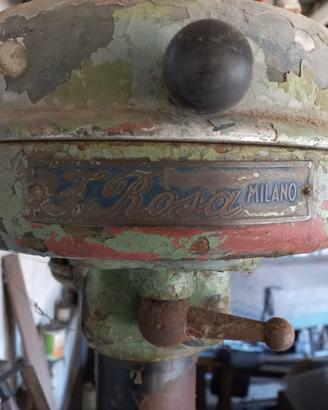 Trapano a colonna industriale F. Rosa trifase