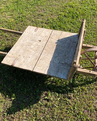 carriola legno