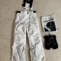 Pantaloni da sci e guanti
