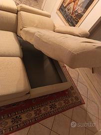 divano poltronesofa 3 posti sfoderabile