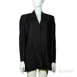 Giacca di lino da donna nera - tg. L