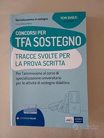 Libro tfa sostegno: tracce svolte