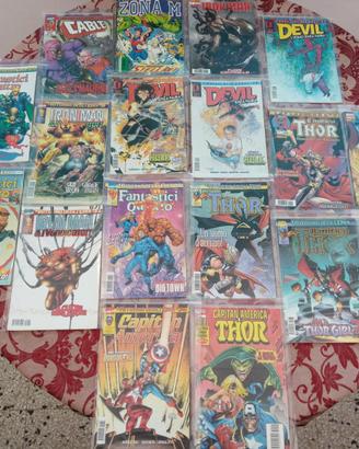 Fumetti anni '90 Marvel,Dc comics,JM,manga e altri