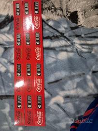  strisce pubblicitarie coca cola monster burn zero