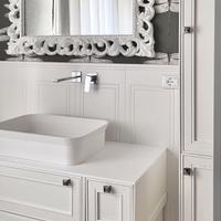 Miscelatore Lavabo a Parete Monocomando Cromato