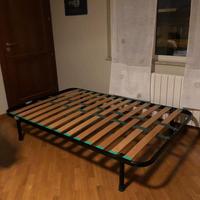 Rete in doghe & Materasso in memory