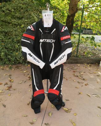 tuta moto 52 mtech NUOVA!!! Intera in pelle 