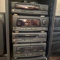 impianto stereo a torre Pioneer