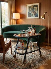 Carrello bar portavivande Cesare Lacca design