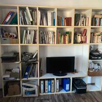 Libreria porta tv