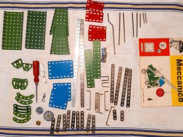 BRAL - Il costruttore meccano, 65 pezzi staccati
