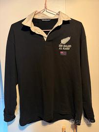 All Blacks nera originale Woodbrook Rugby L