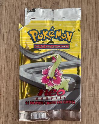 Pokemon - Set Neo Genesis bustina vuota 2001 ITA
