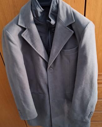 Cappotto uomo marca Mario Rebecchi in camoscio