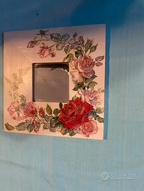 Specchio decoupage