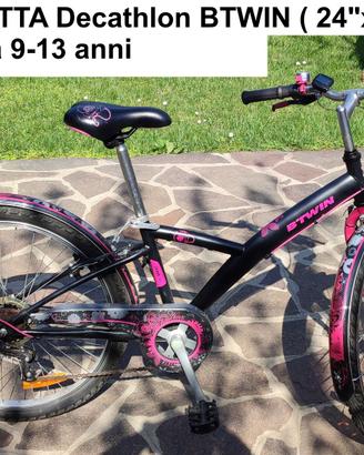 BICI BAMBINA 24" Pollici 9-13 anni Decathlon BTWIN