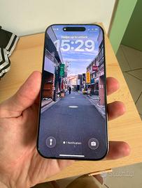 Iphone 16 pro titanium 256giga 93% PERFETTO